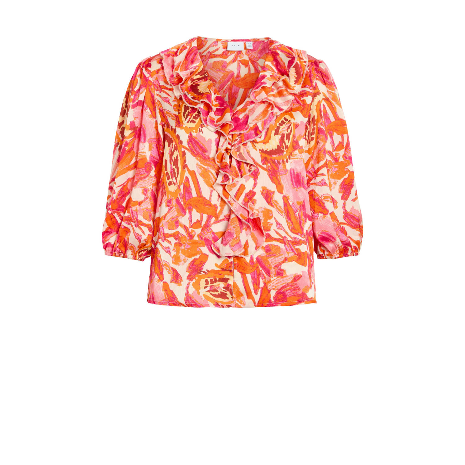 VILA top oranje