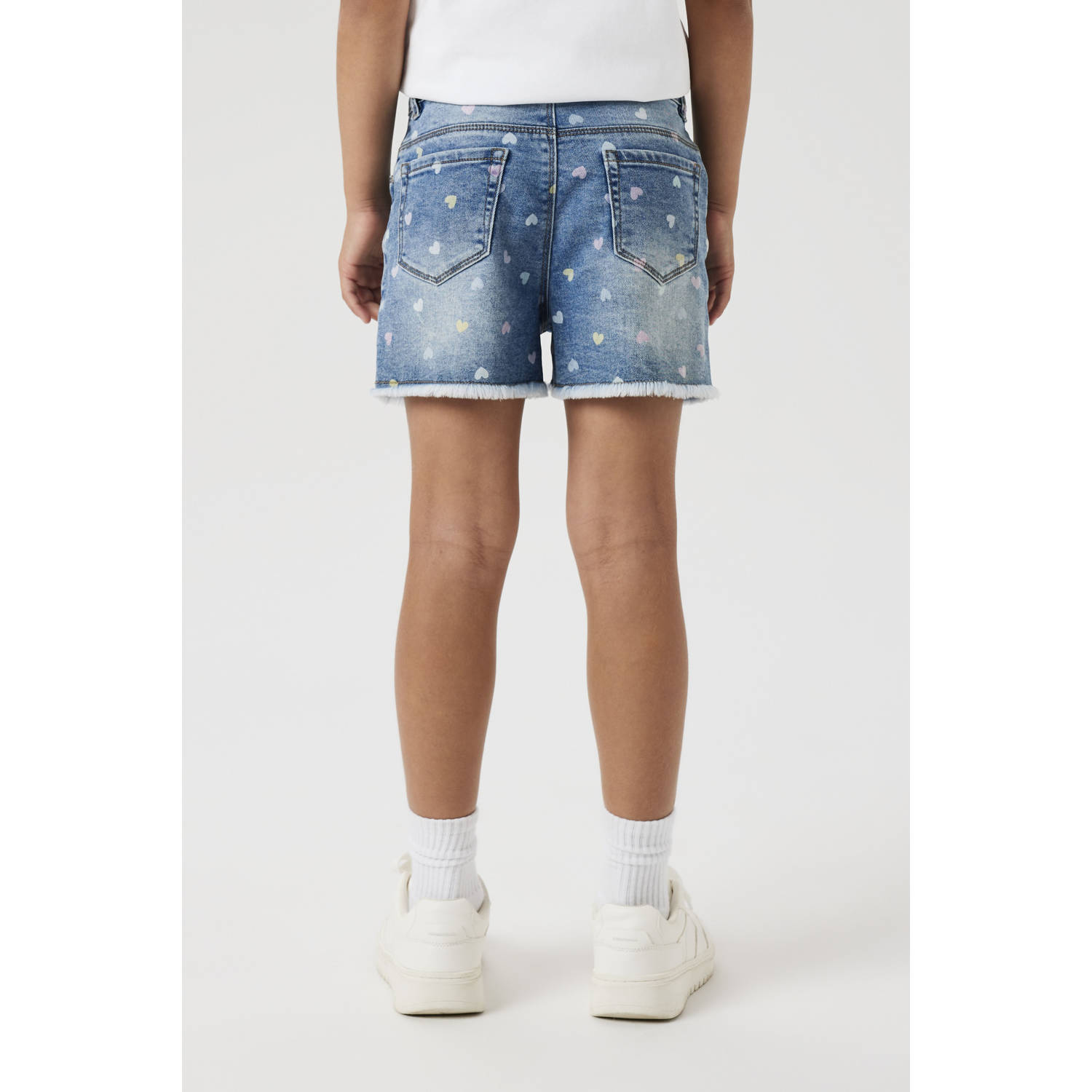 NAME IT KIDS mom denim short medium blue denim
