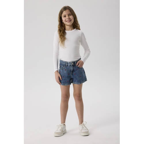 NAME IT KIDS regular denim short medium blue denim afbeelding
