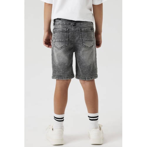 NAME IT KIDS regular denim short grey denim afbeelding
