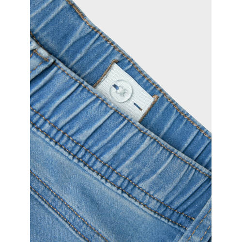NAME IT KIDS regular denim short light blue denim afbeelding