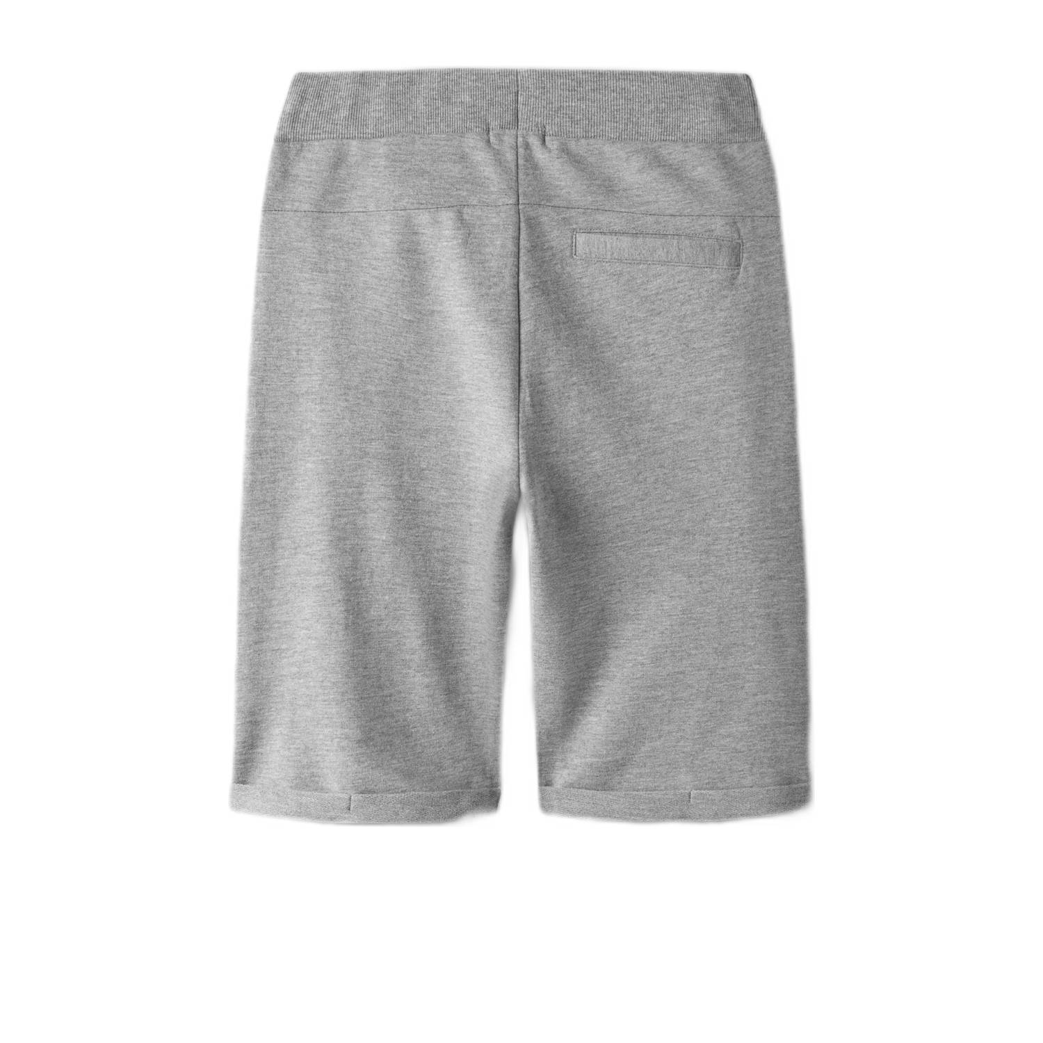 NAME IT KIDS sweatshort grijs melange