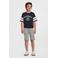 NAME IT KIDS sweatshort grijs melange