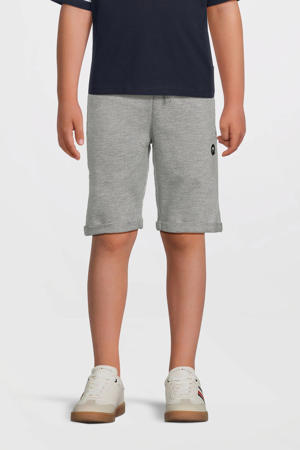 sweatshort grijs melange