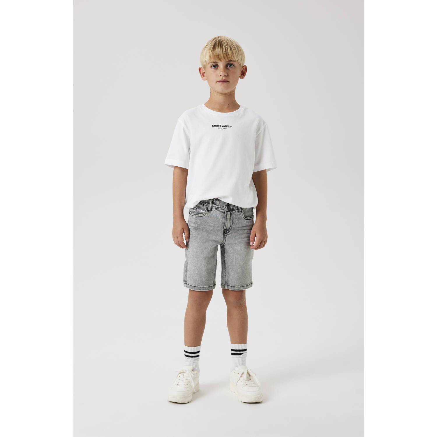 Name It Short NKMTHEO XSL DNM L SHORTS 1280-GY NOOS