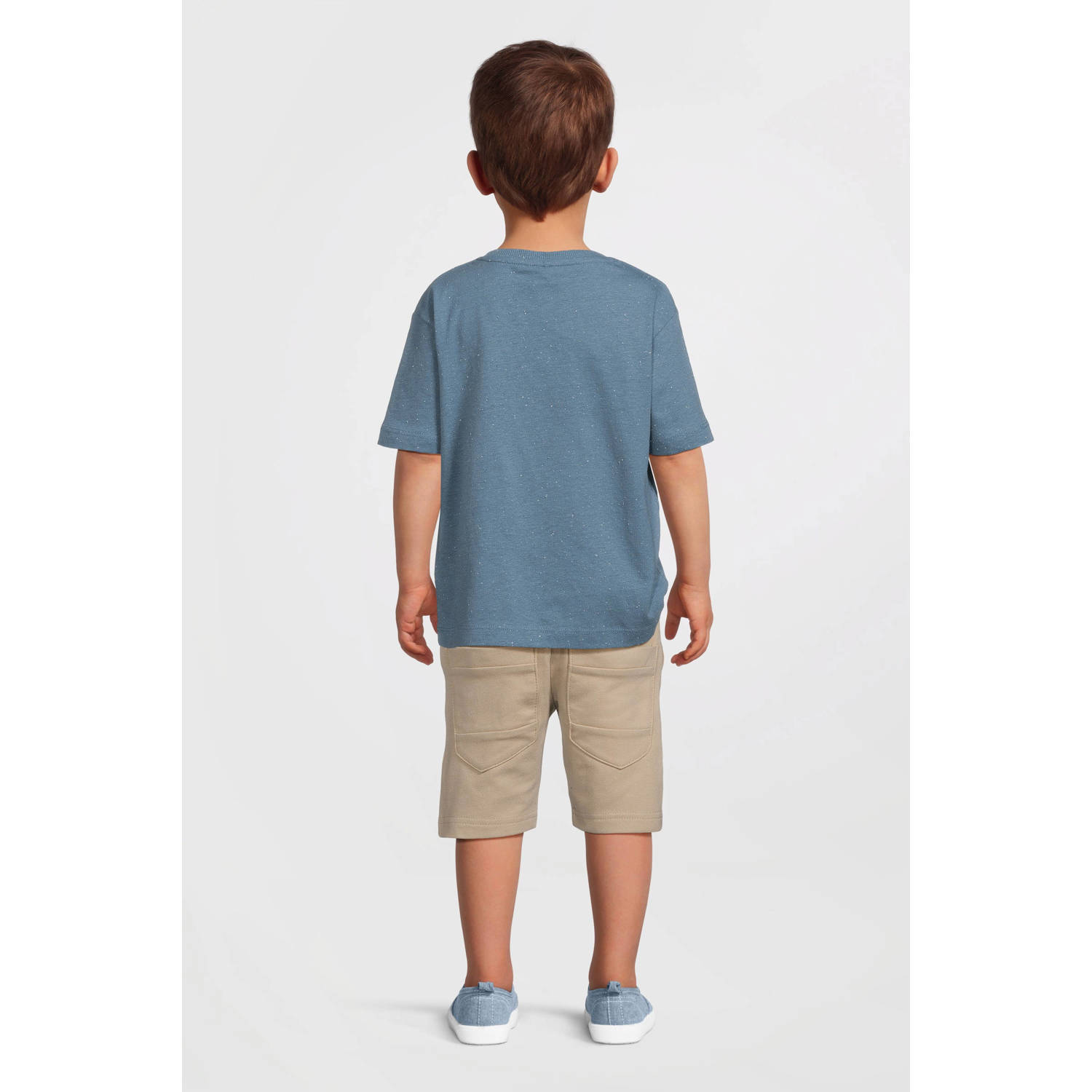 NAME IT KIDS slim sweatshort beige