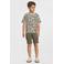 NAME IT KIDS sweatshort olijfgroen