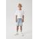 NAME IT KIDS slim fit short light blue denim