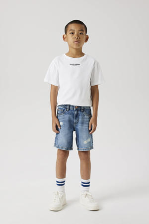 loose denim short