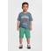NAME IT KIDS regular sweatshort mintgroen