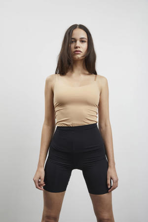 Pantalones Cortos Imitación Piel ICHI Ihacello SHO - Shorts De