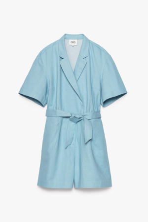 denim light blue denim regular jumpsuit