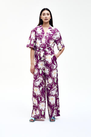 regular jumpsuit paars