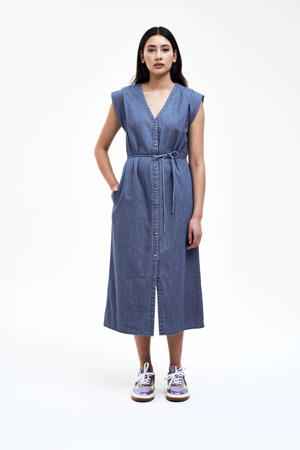 denim blousejurk medium blue denim