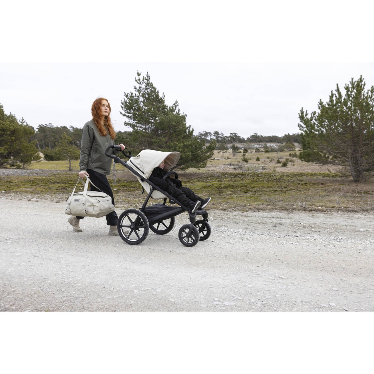 Thule reistas Chasm 70L beige