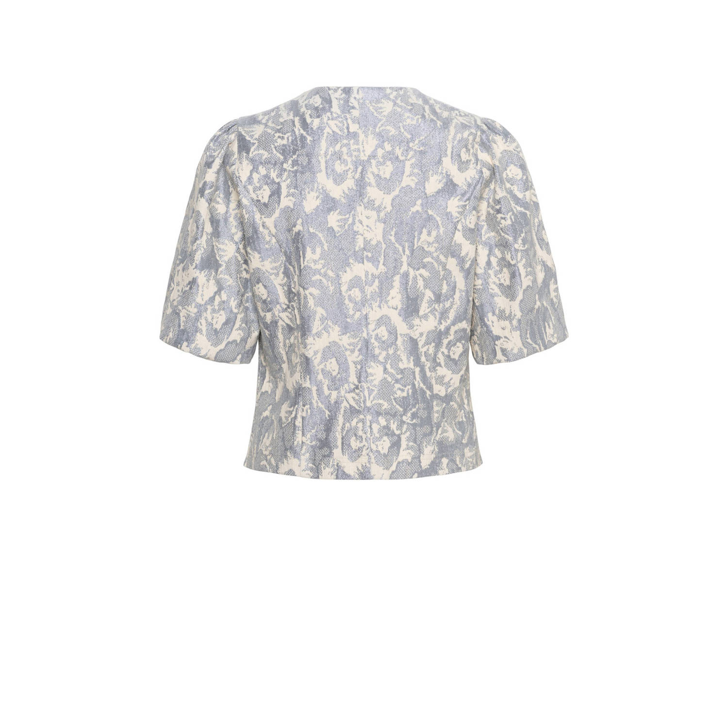 &Co Woman getailleerde blazer lichtblauw