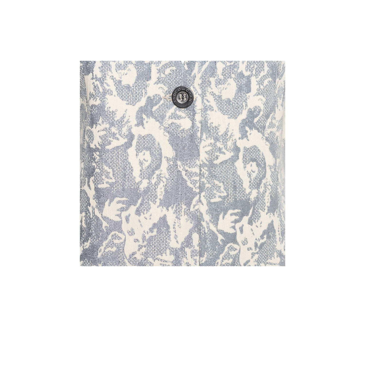 &Co Woman getailleerde blazer lichtblauw