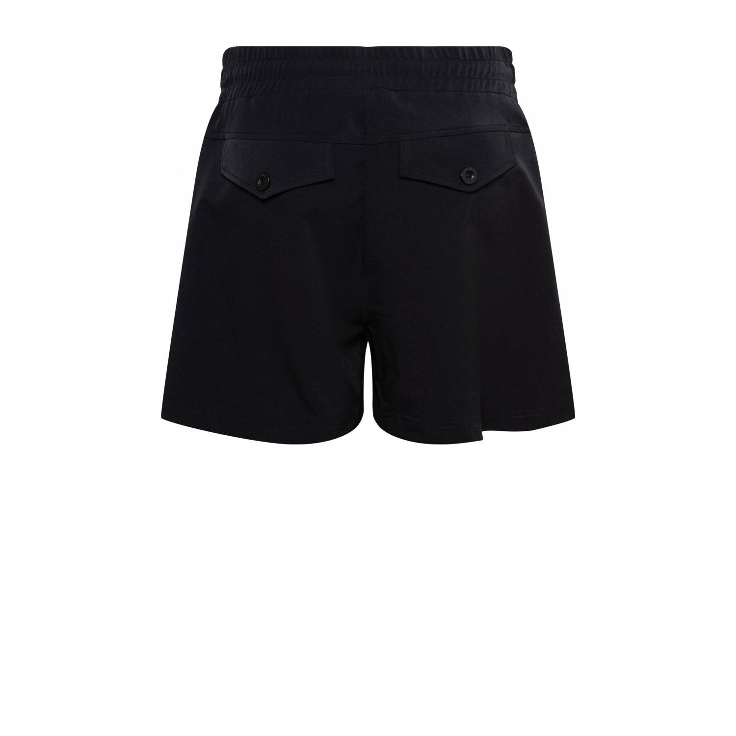 &Co Woman straight regular waist casual short zwart