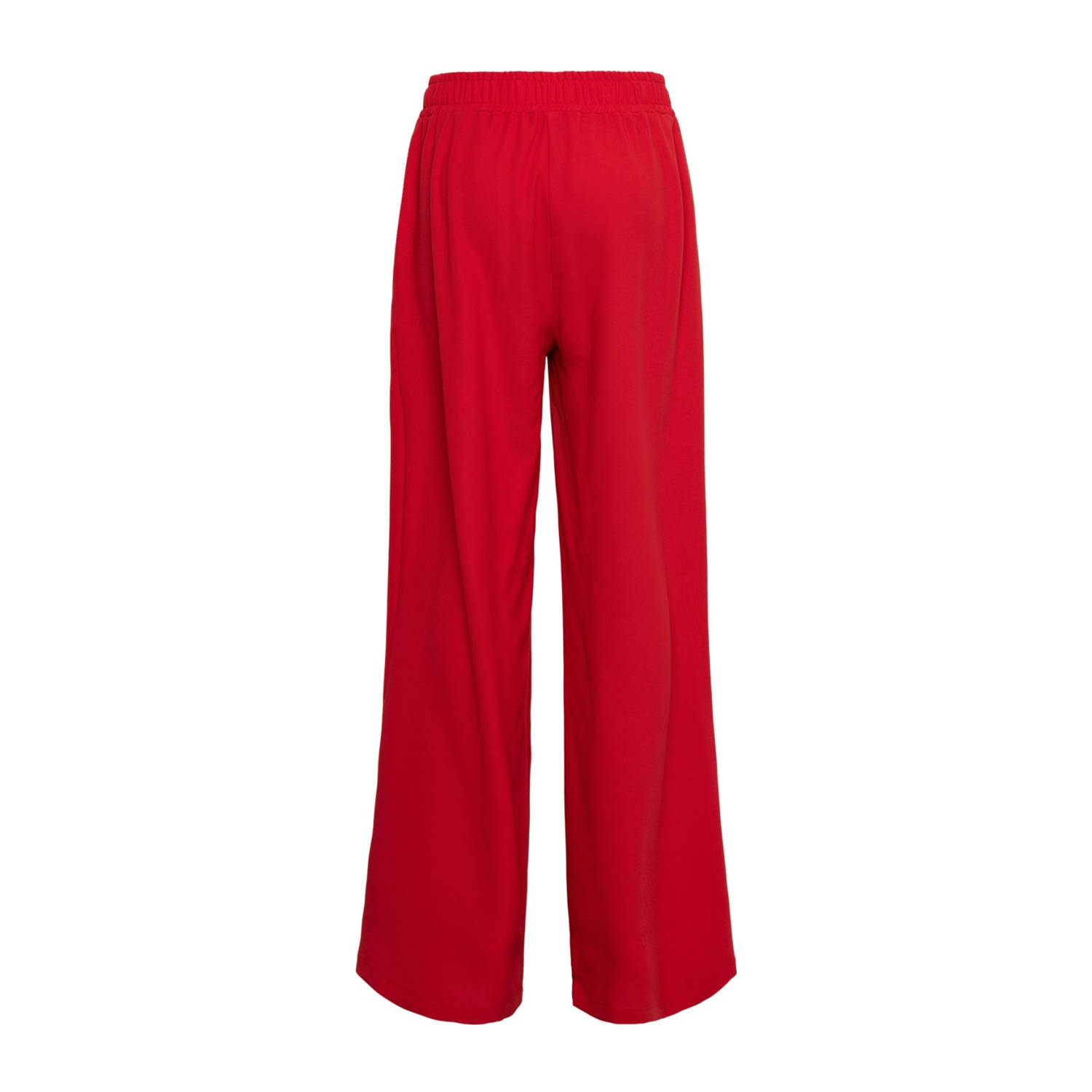 &Co Woman straight regular waist casual broek rood