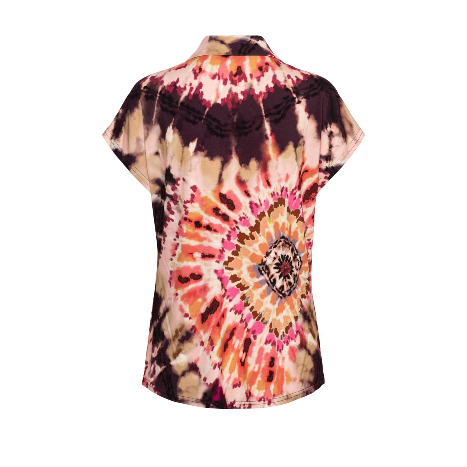 &Co Woman blouse roze fijn gebreid