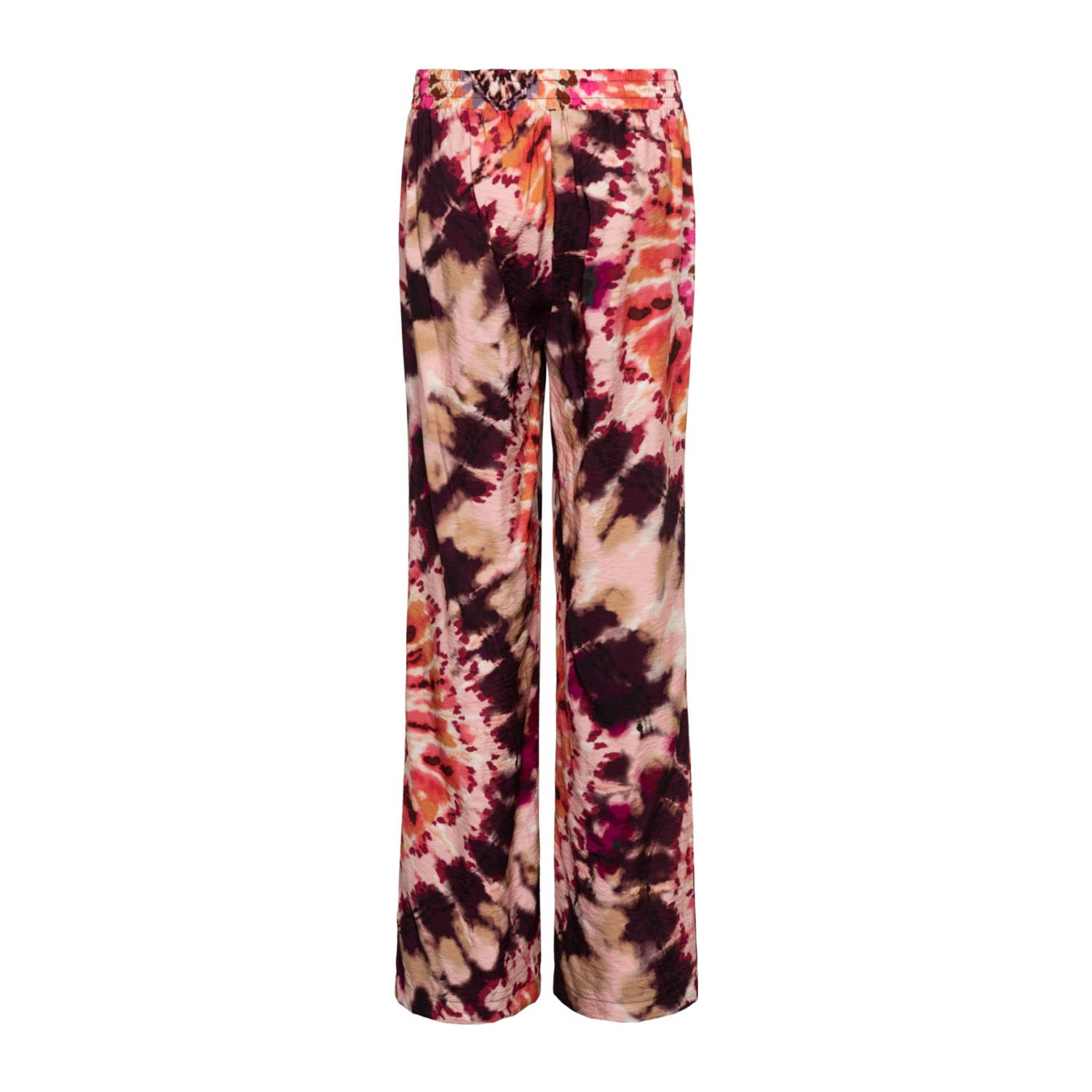 &Co Woman straight regular waist casual broek roze