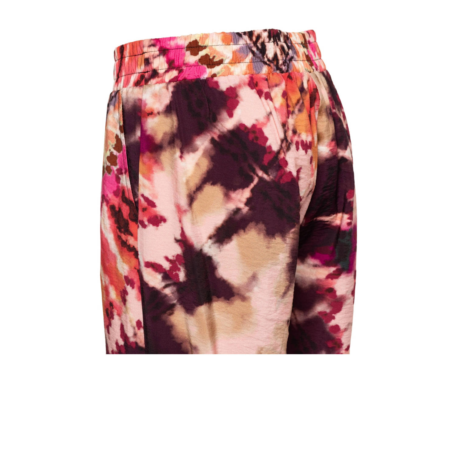 &Co Woman straight regular waist casual broek roze