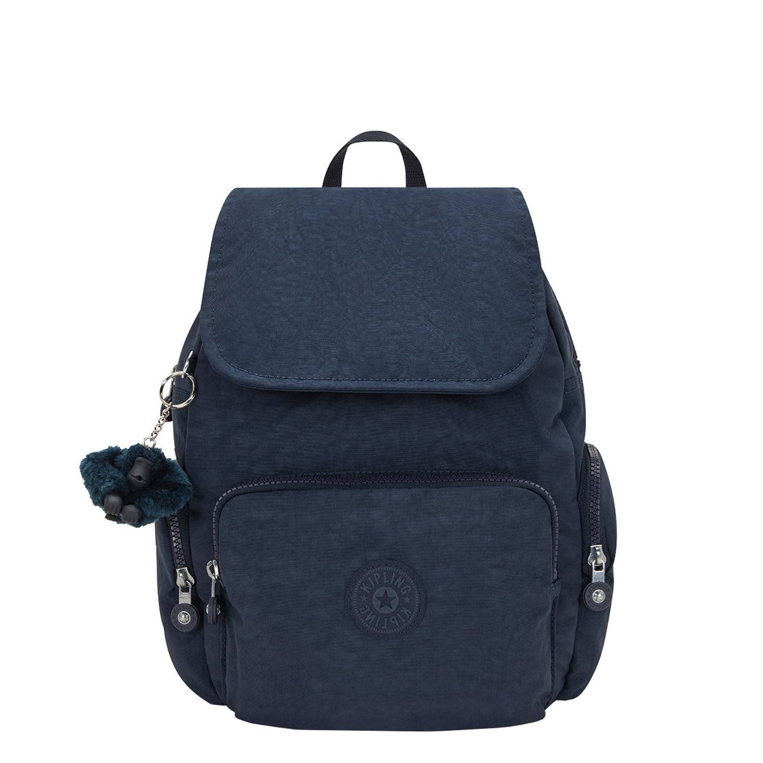 Kipling rugzak City Zip S donkerblauw