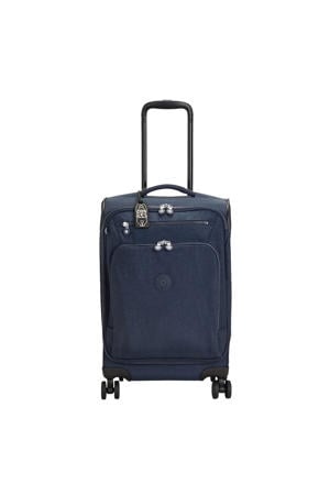 trolley New Youri 55 cm. donkerblauw