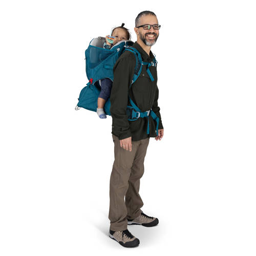 Osprey backpack draagzak Poco SLT petrol afbeelding