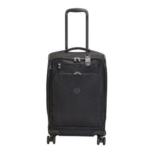 trolley New Youri 55 cm. zwart