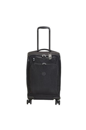 trolley New Youri 55 cm. zwart