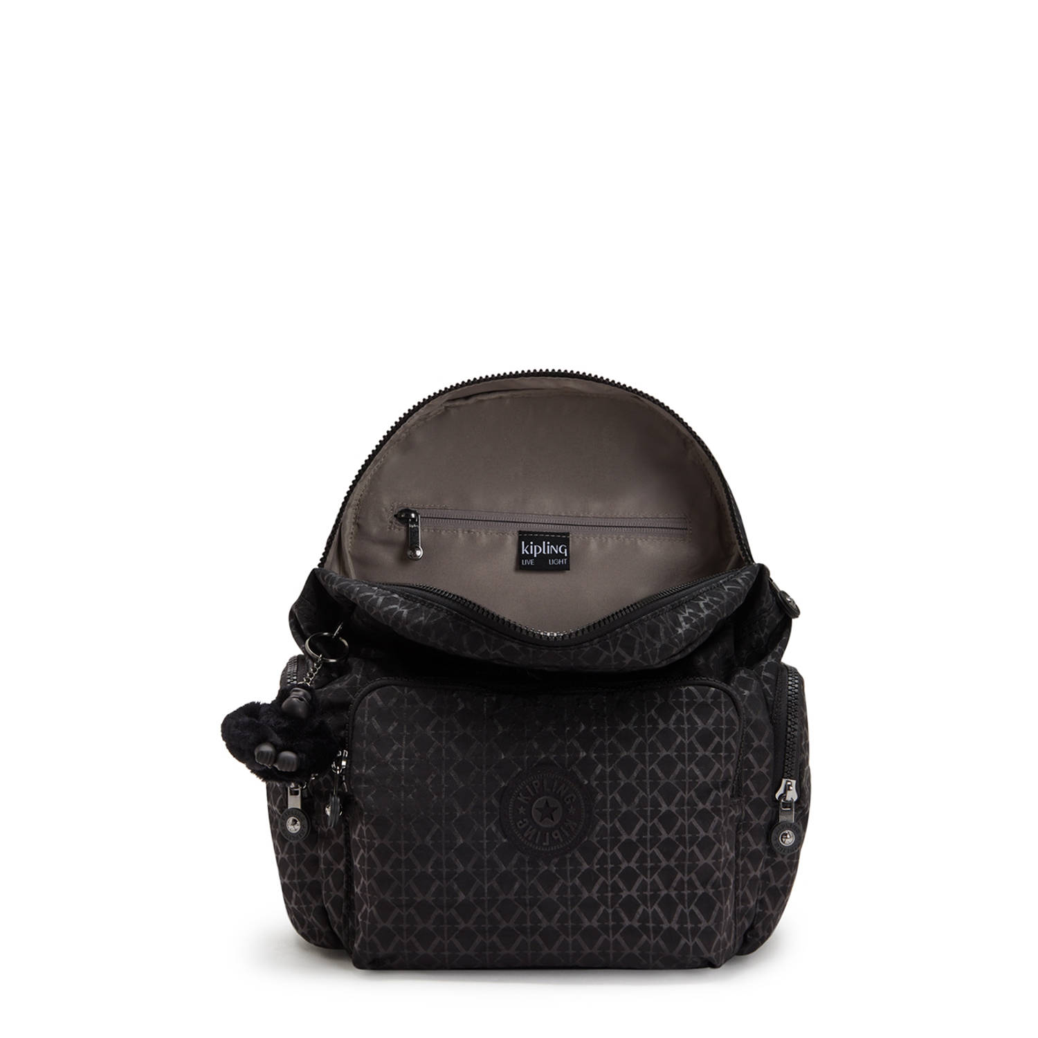 Kipling rugzak City Zip S zwart