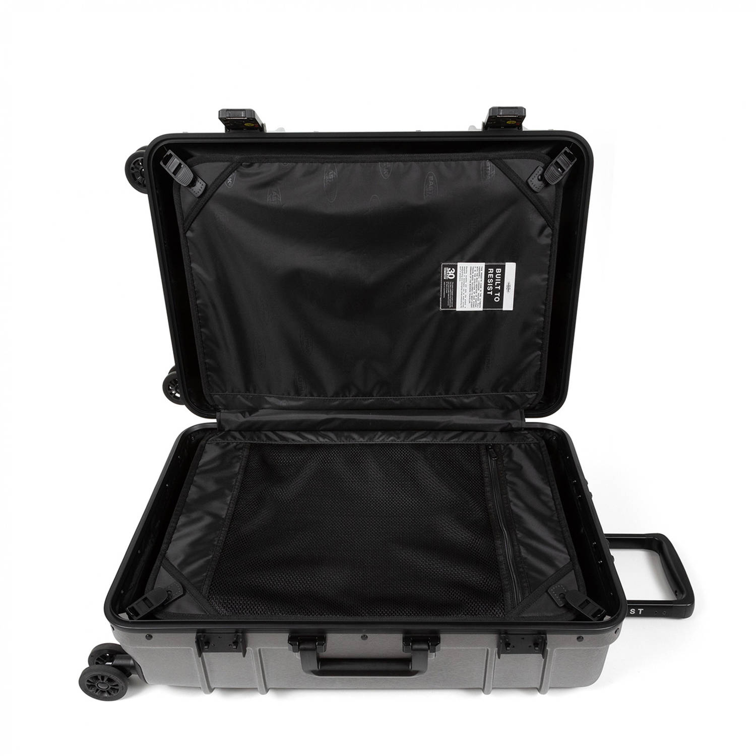 Eastpak trolley Resist'R 78 cm. zilverkleurig