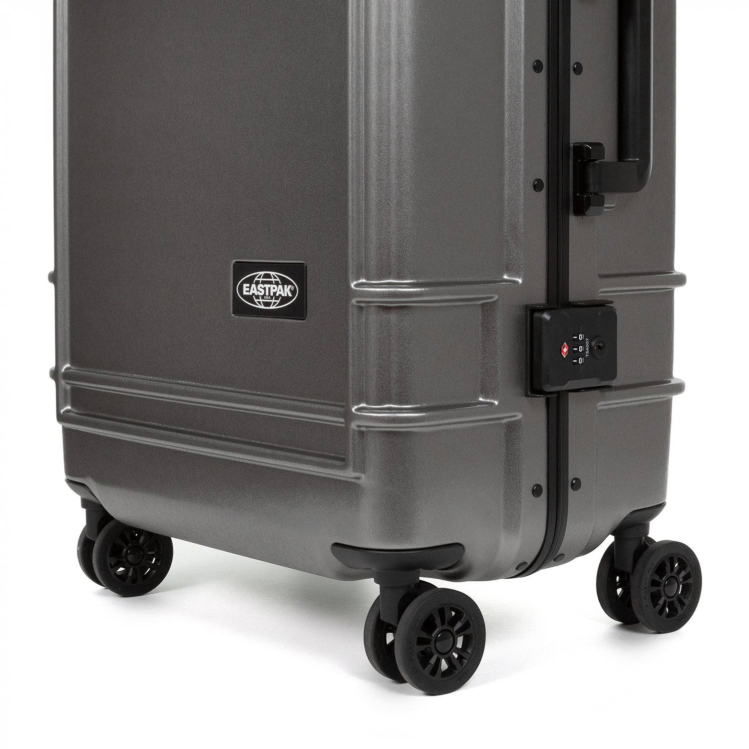 Eastpak trolley Resist'R 78 cm. zilverkleurig