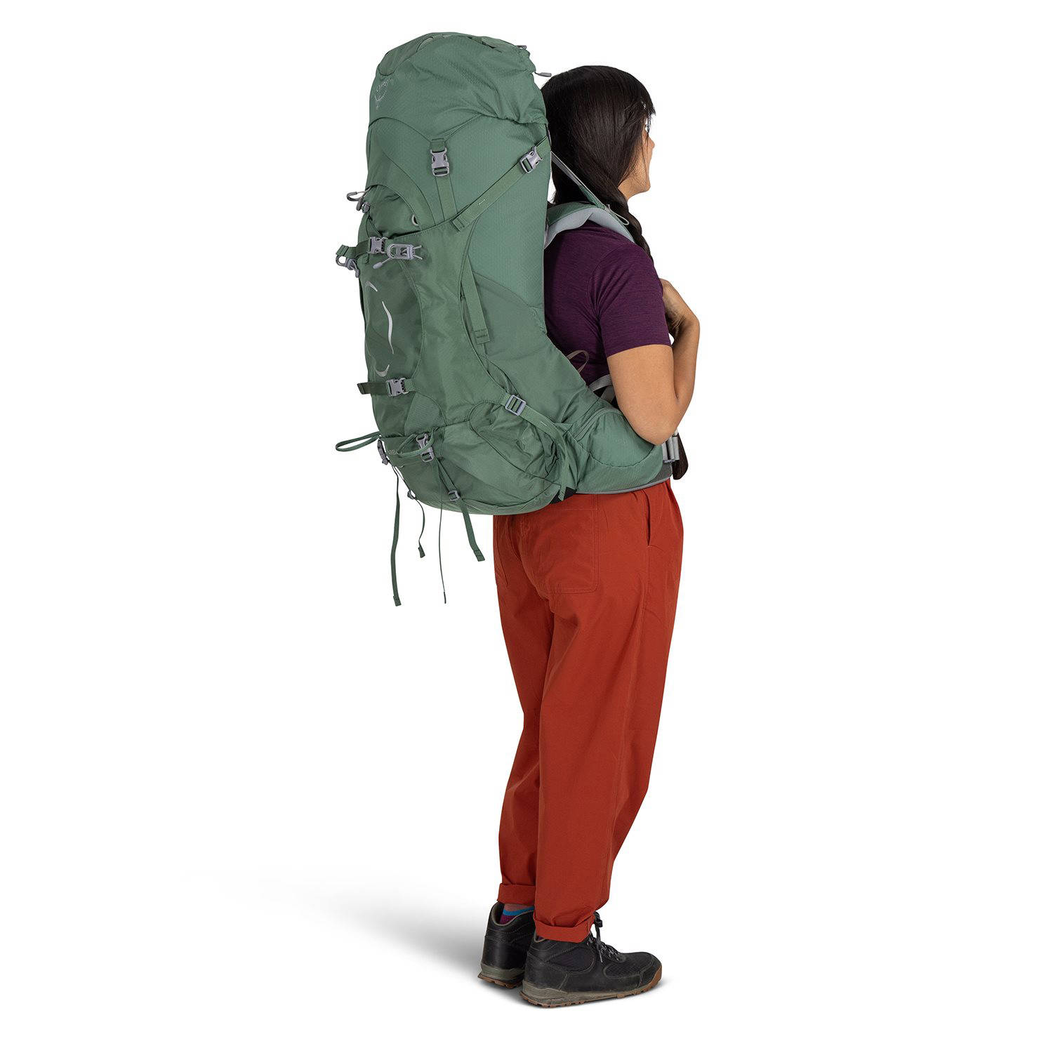Osprey backpack Ariel 55L WM-L groen