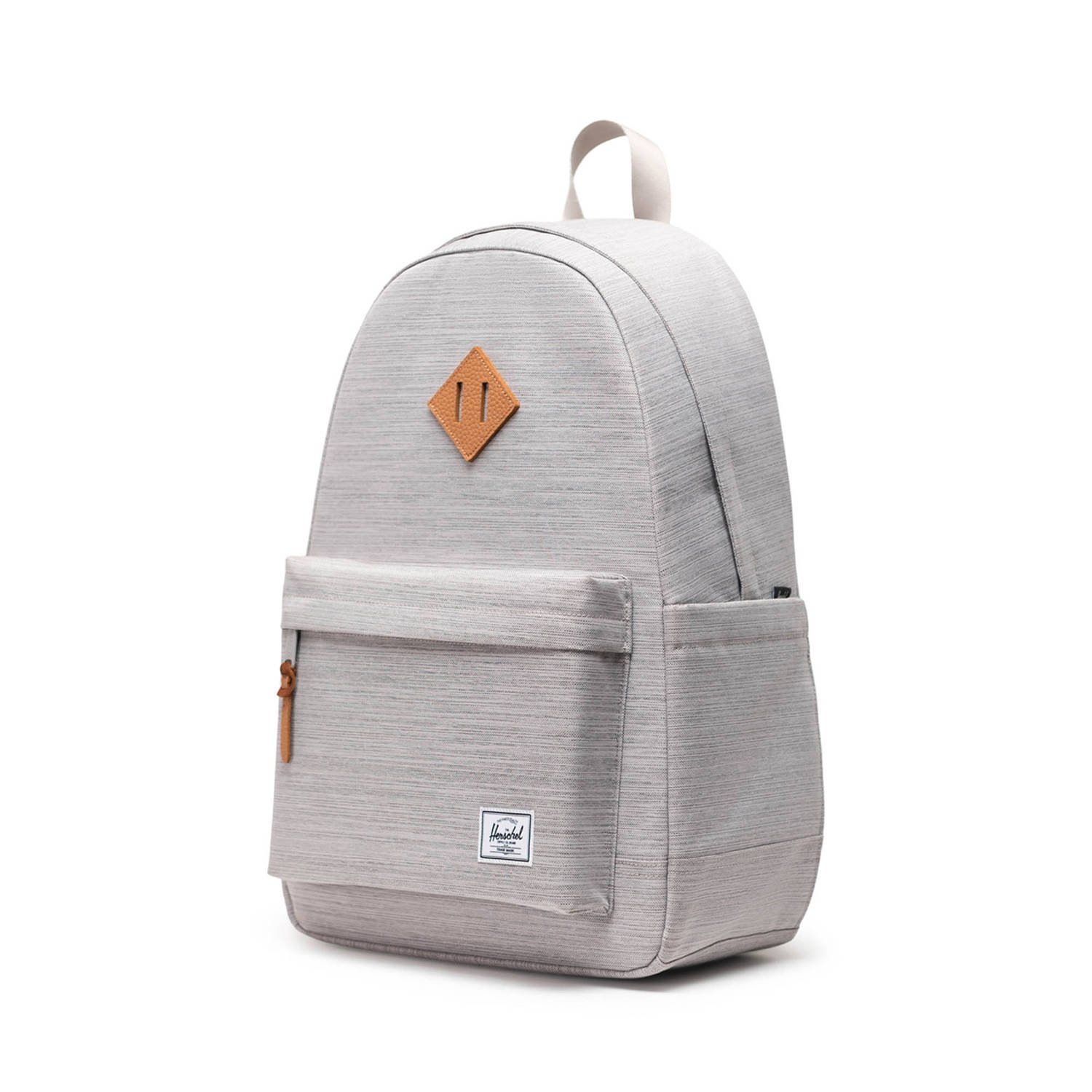 Herschel rugzak Heritage light grey crosshatch