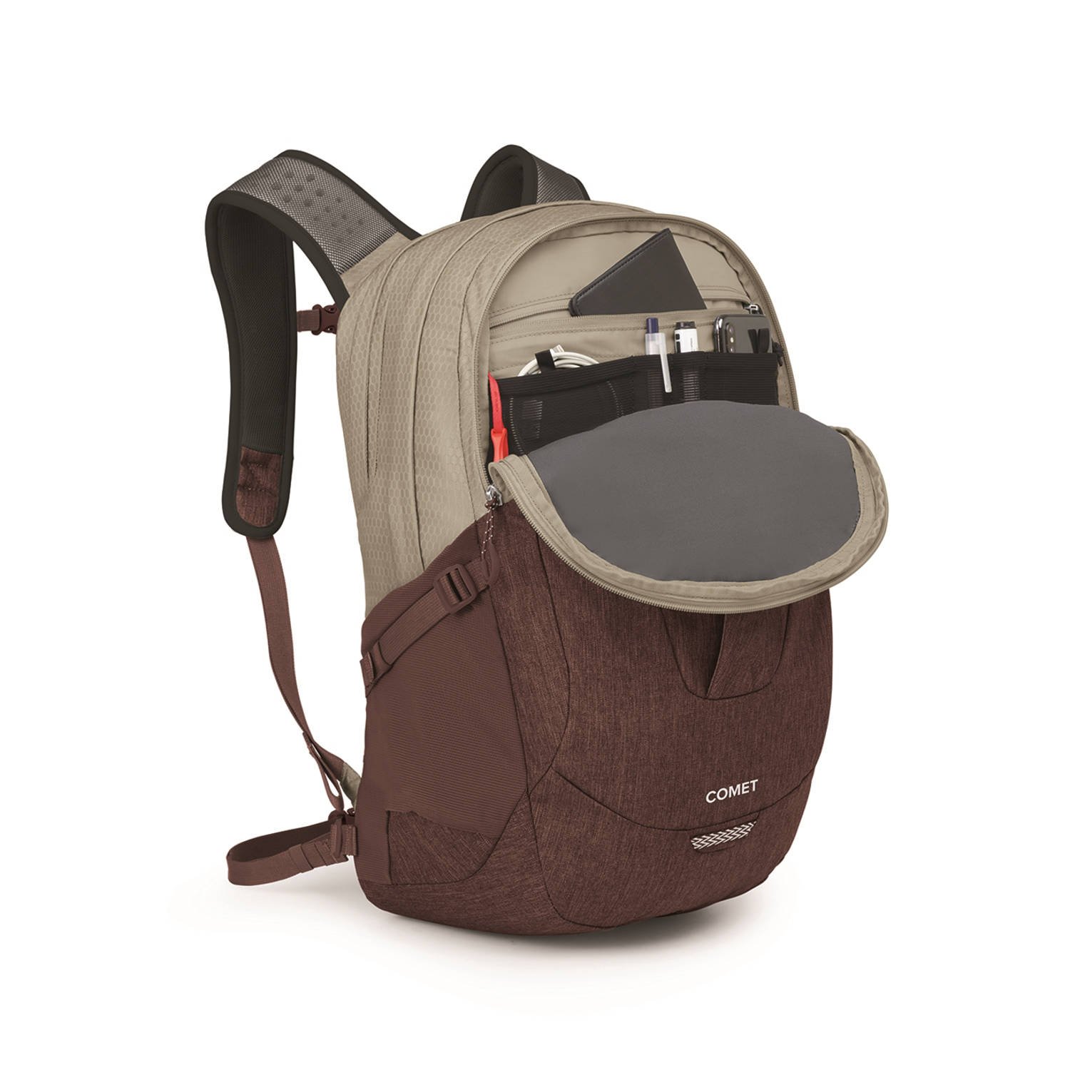 Osprey rugzak Comet beige bruin
