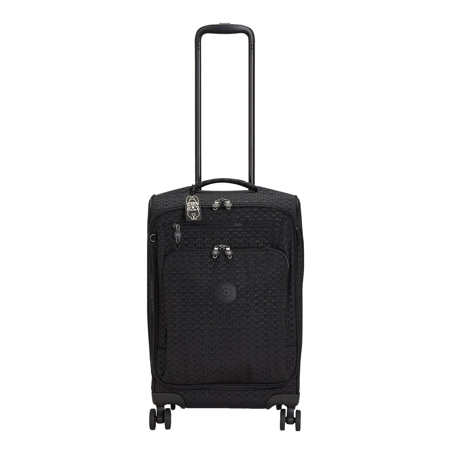 Kipling trolley New Youri 55 cm. zwart