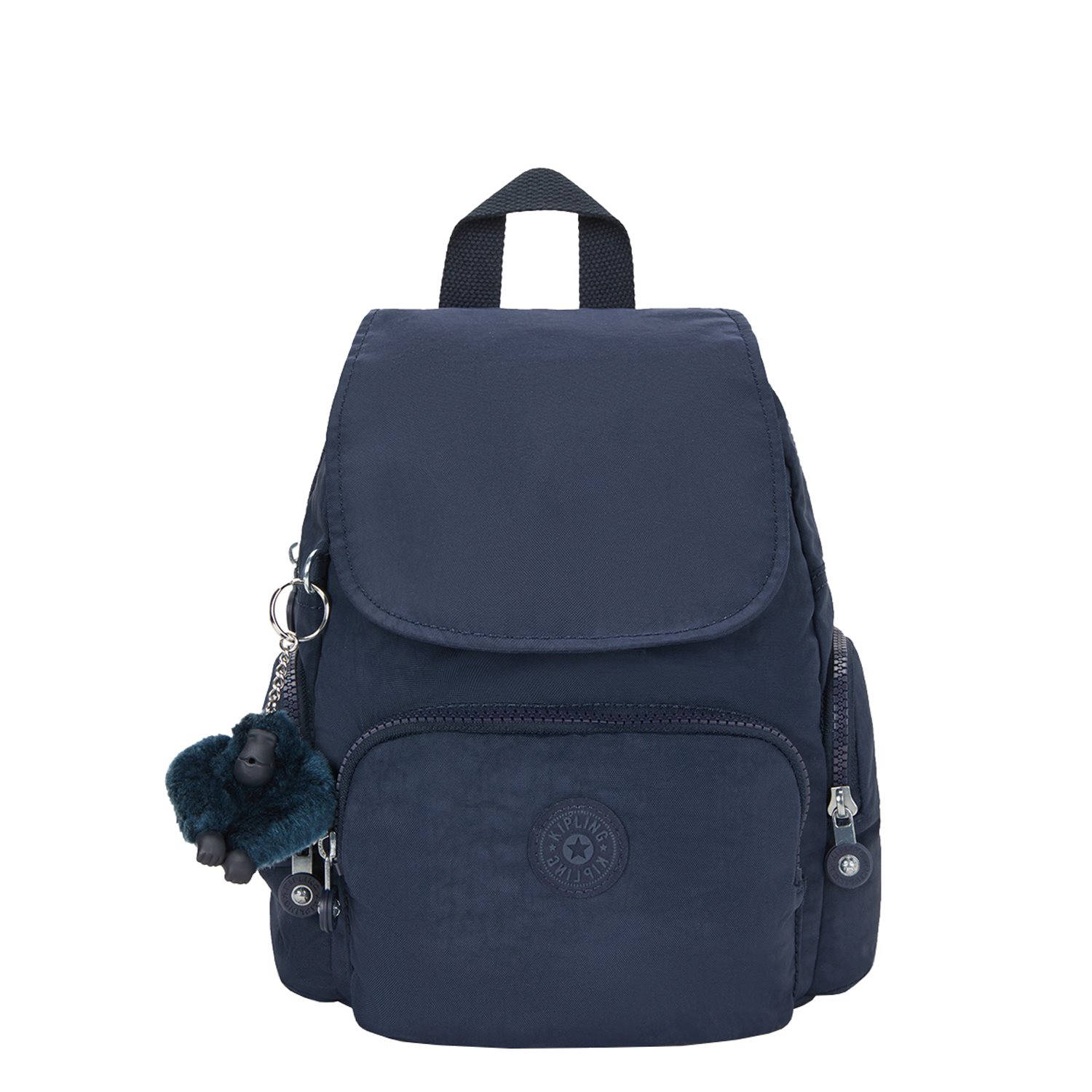 Kipling rugzak City Zip Mini donkerblauw