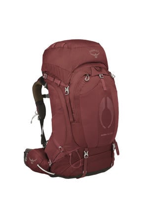backpack Aura AG 65L WM/L donkerrood