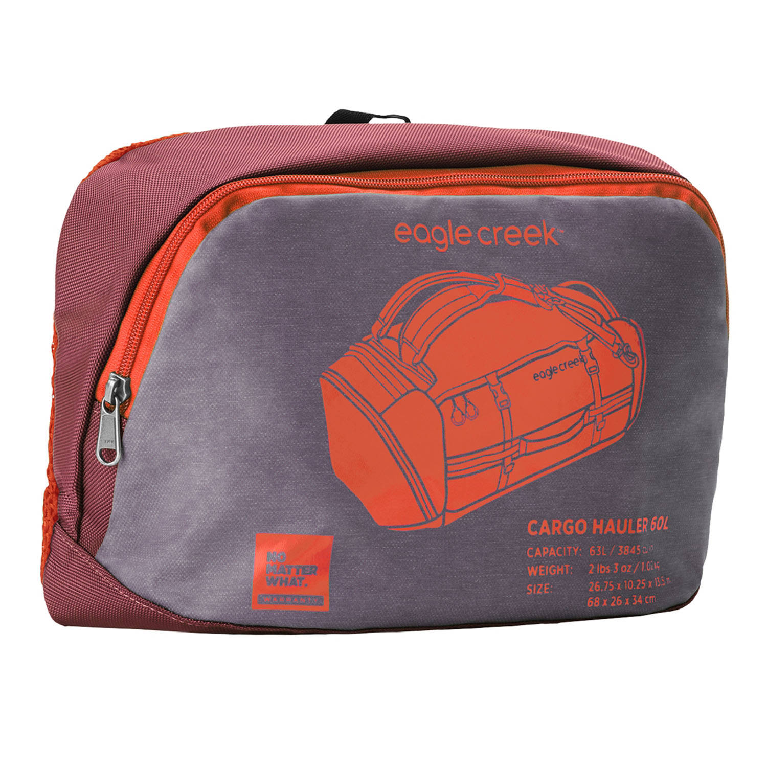 Eagle Creek reistas Cargo Hauler 60L paars
