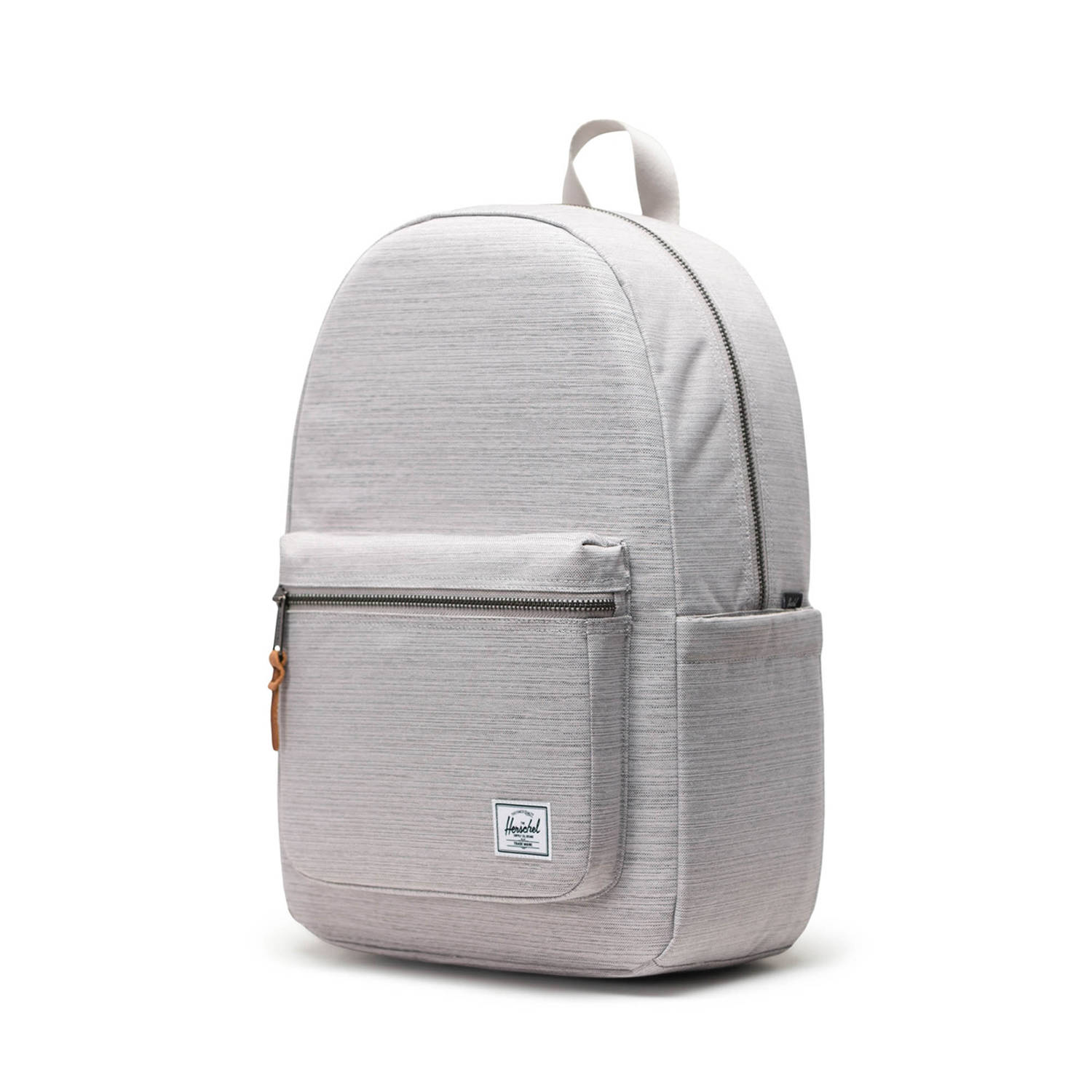 Herschel rugzak Settlement light grey crosshatch