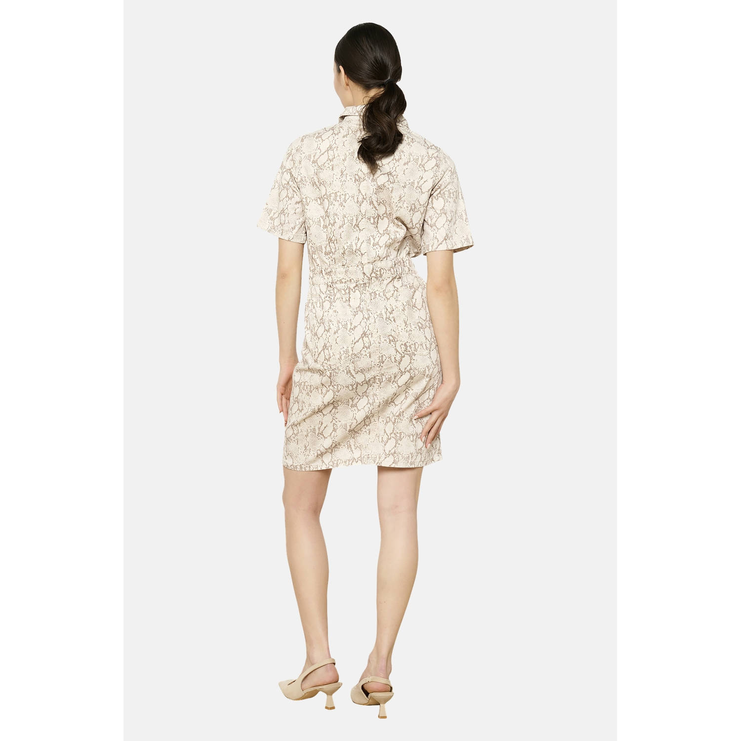 LOLALIZA blousejurk beige