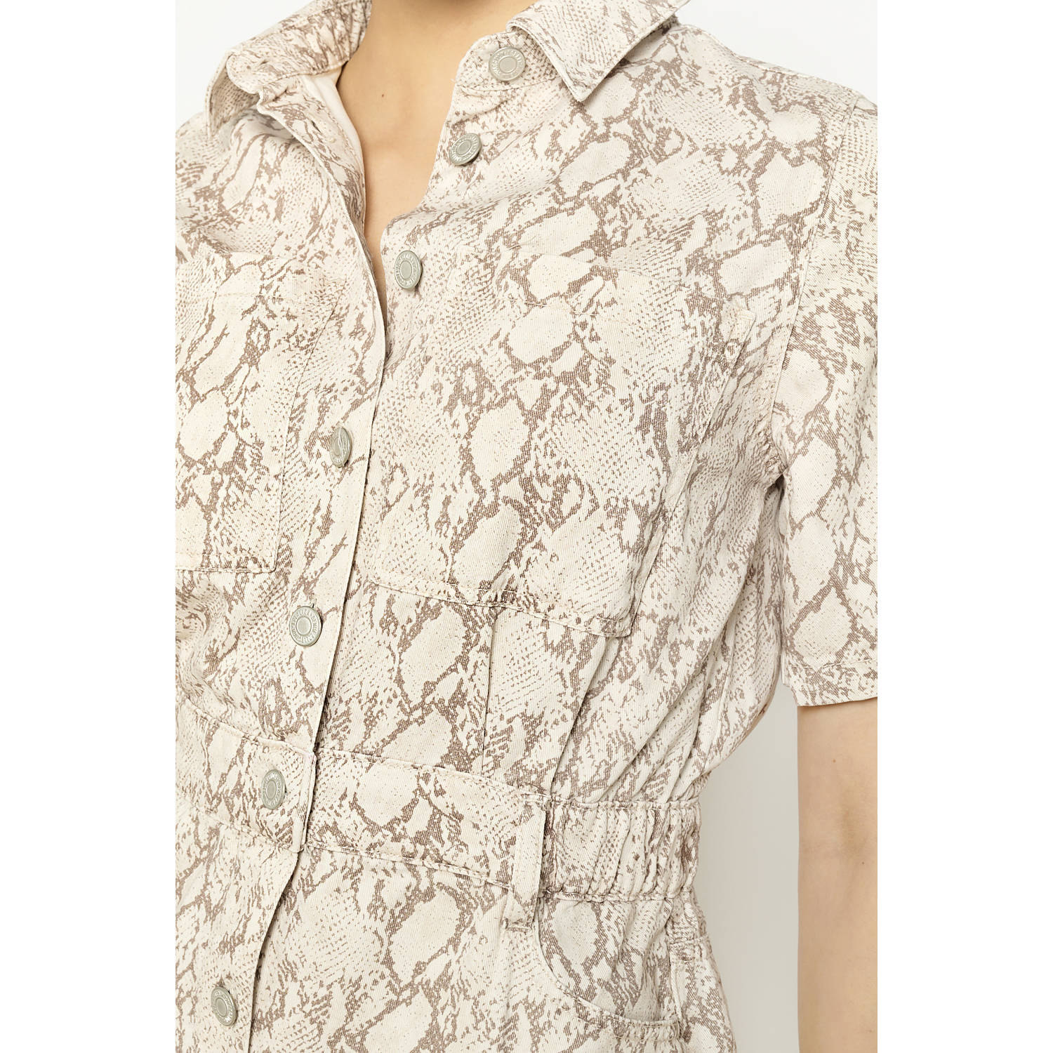 LOLALIZA blousejurk beige