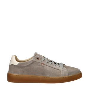Wave  suède sneakers taupe