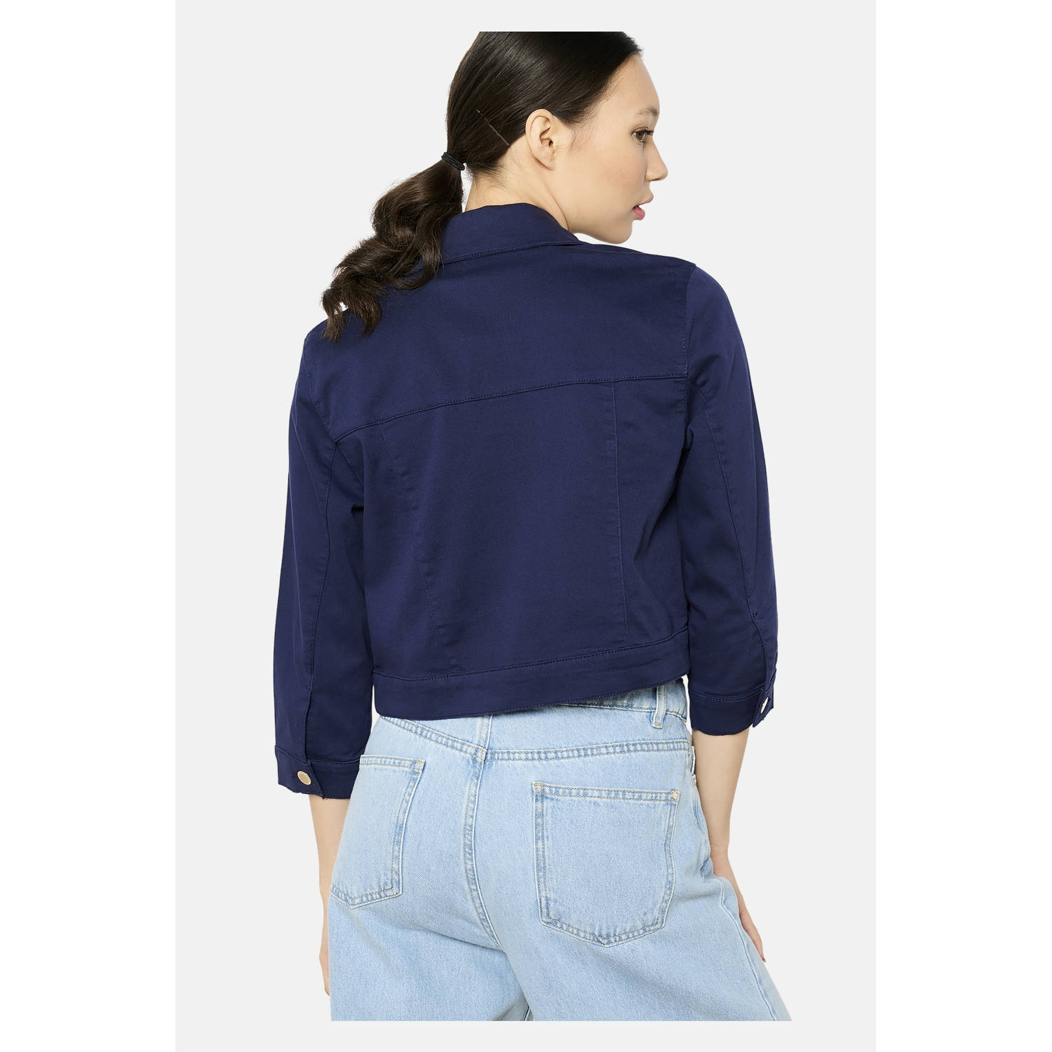 LOLALIZA spijkerjas donkerblauw