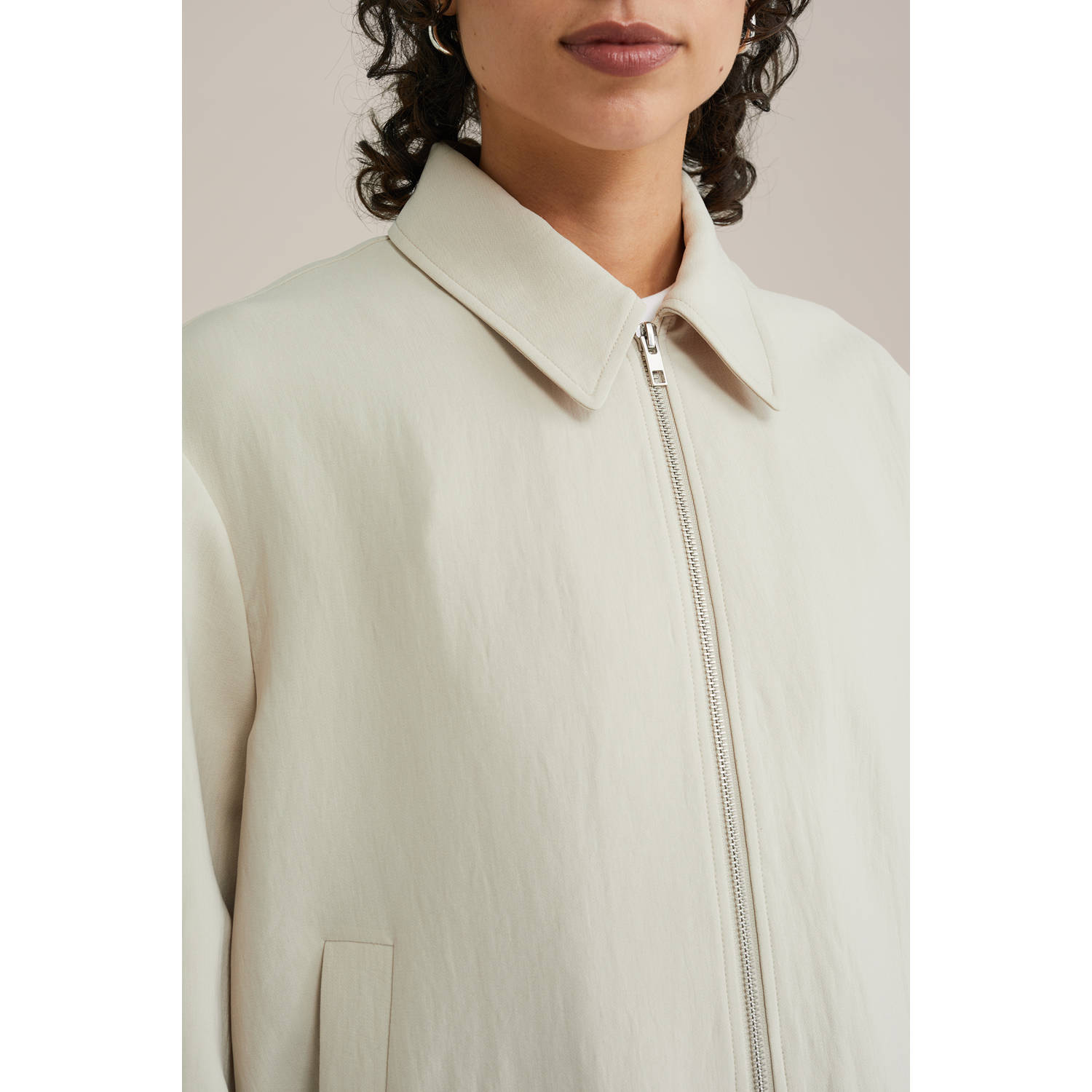 WE Fashion bomberjack beige