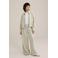 WE Fashion wide leg high waist pantalon beige