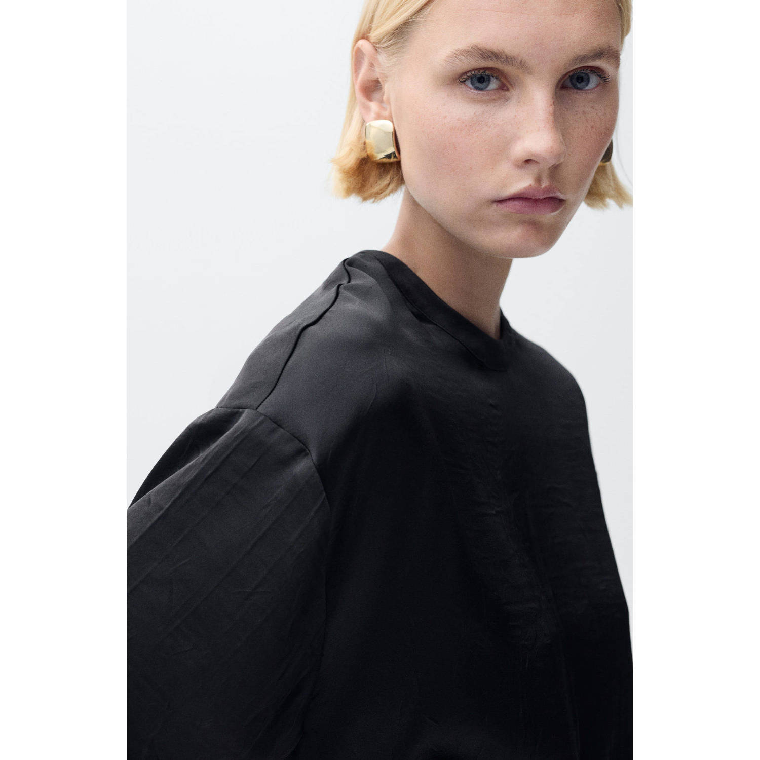 Mango top zwart
