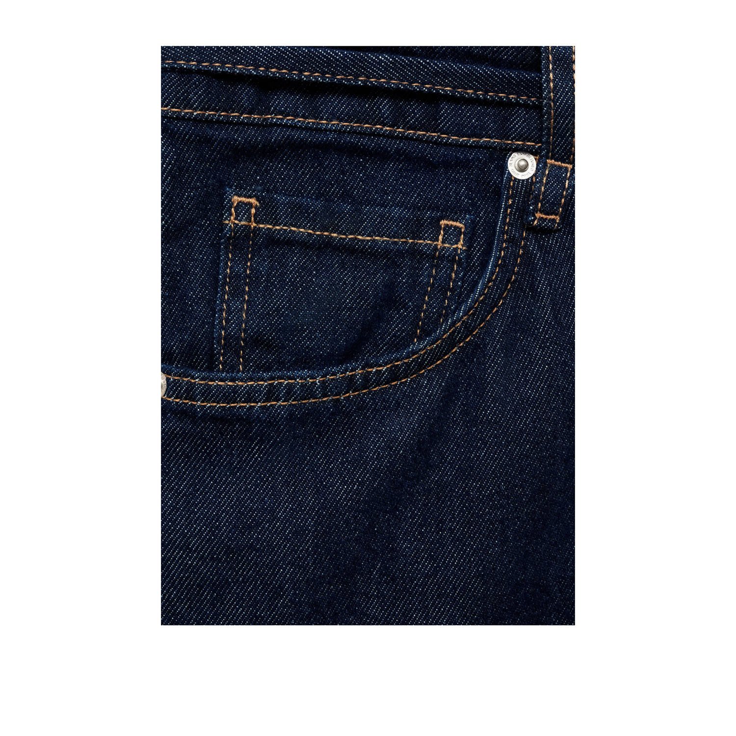 Mango wide leg jeans dark blue denim